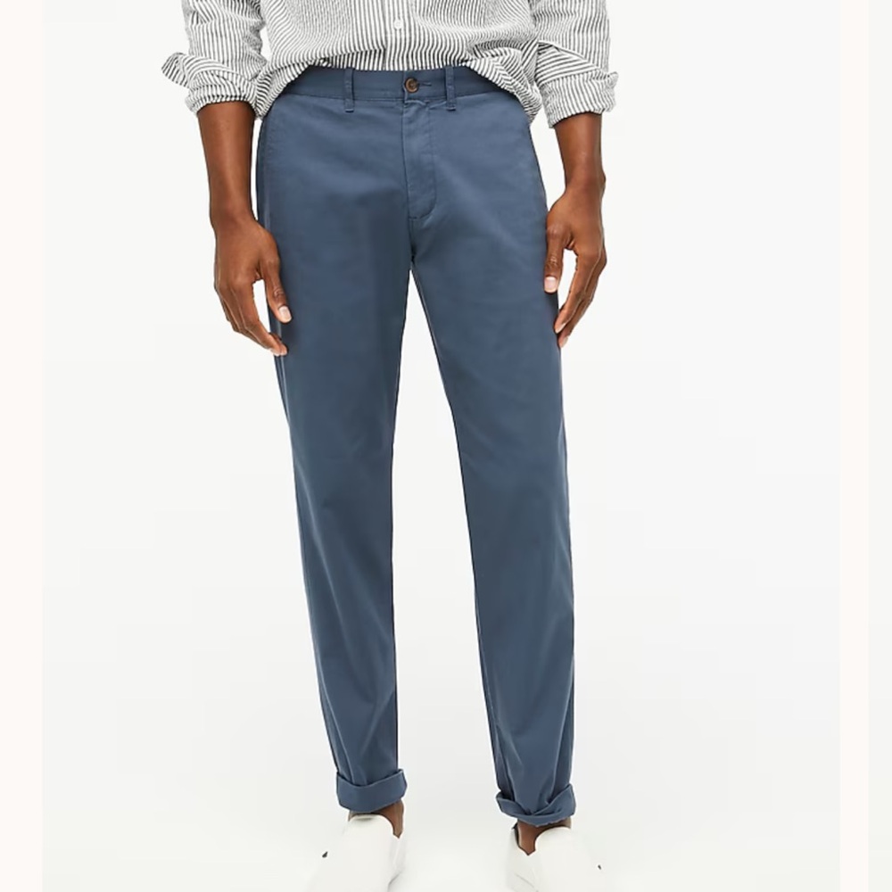 J. Crew Straight-fit flex chino pant